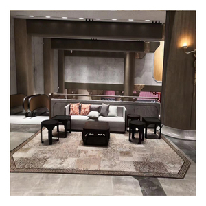 <span class=keywords><strong>100</strong></span>% Len <span class=keywords><strong>Handmade</strong></span> Thảm Đối Với Trang Chủ Sử Dụng Phong Cách Hiện Đại Khu Vực Thảm Phổ Biến Bền Tùy Chỉnh Thiết Kế Sàn Thảm Cho Phòng Khách - Product Image 3