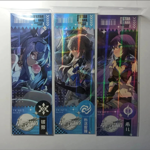 Genshin 61 Phong Cách Mới Nhất Laser Vé Thẻ Giấy Anime Bookmark Fontaine Wriothesley Neuvillette Mô Hình Phim Hoạt Hình Laser Bookmark - Product Image 6