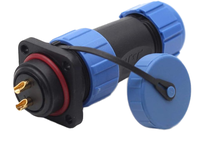 Connecteurs de câble d'alimentation automobile 2 broches étanches SP1310 IP68 Connecteur circulaire multipolaire anti-poussière Nouvelle génération