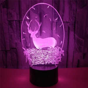 Nueva Bola de Dragón Super Saiyan 3D lámpara de mesa LED de luces de noche iluminación decorativa humor lámpara <span class=keywords><strong>gran</strong></span> - Product Image 4