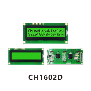 1602 <span class=keywords><strong>LCD</strong></span> 디스플레이 CH1602D 단색 STN 문자 1602 <span class=keywords><strong>LCD</strong></span> 디스플레이 모듈 16x2 액정 문자 모듈 더블 행 - Product Image 4