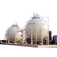 Réservoir de stockage sphérique cryogénique pour ammoniac et éthylène ASME 1500m3-10000m3 pour usine chimique de GPL