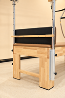 Reformer de Pilates professionnel avec lit et tour Cadillac, équipement de gym en bois d'érable durable, table de Pilates Cadillac