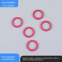 Joints toriques en fluororubber fournis par le fabricant, bagues en silicone, joints en caoutchouc silicone, joints d'étanchéité pour châssis/anneaux d'étanchéité en silicone