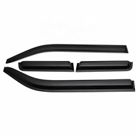 Accesorios Negros para Automóviles, Visores Laterales para Puertas, Protectores de Lluvia, Deflectores de Ventana para Changan Lumin