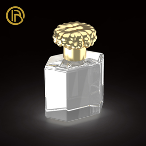 Nắp nước hoa Zamac vàng tùy chỉnh với kết cấu độc đáo-Đóng chai sang trọng - Product Image 2