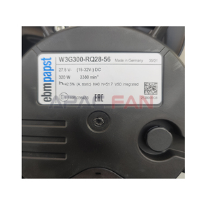 ebm-papst W3G300-RQ28-56 high efficiency EC fan <b>smart</b> energy saving cooling fan for HVAC data center industrial ventilation - Product Image 3