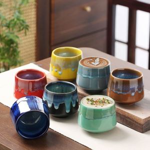 Handmade Kiln Change Glaze 200ml Capacity Ceramic <b>Espresso</b> & Afternoon Tea <b>Cup</b> Middle East Porcelain Tea Tasting <b>Cup</b> - Product Image 2