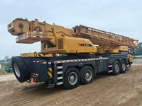 Grue mobile télescopique XCT80 de 80 tonnes de XC-MG d'occasion originale de 2014 ans pour camion en Arabie Saoudite