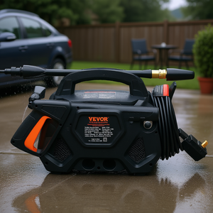 Nettoyeur haute pression électrique Vevor 2150 Psi 1,85 Gpm, portable, pour le nettoyage de voitures, avec tuyau et buses - Product Image 2