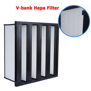 Filtre de rechange personnalisé pour purificateur d'air H13 H14, filtre à air pour hotte à flux laminaire, mini-filtres plissés H13 pour FFU - Product Image 5