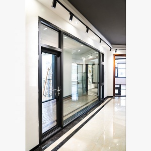 Aluminum #65 Grey 1.4mm Both Open Thermal Break 6mm +12A+6mm Double Tempered Glass Casement Window - Product Image 5