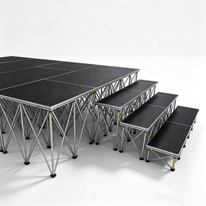 Wholesale Portable Aluminum <b>Stage</b> <b>Platform</b> for Wedding and Music Performances 750kg/m2 Load Capacity Indoor/Outdoor Use - Product Image 1