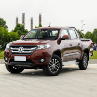 Dongfeng P22 Camionnette Diesel Conduite à droite Caméra LED Double Turbo Foncé Multifonctions Boîte de vitesse automatique Lumière R16