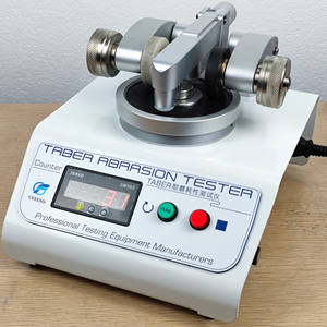 TAPPI T476 DIN53754 ASTM D3884 EN 660-2 Verschleiß-Rotationsabriebprüfgerät Gebrauchter Taber Abriebprüfstand Testmaschine - Product Image 4
