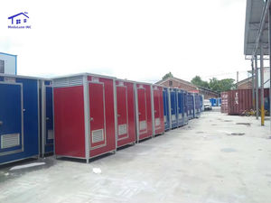 Baño Portátil Prefabricado Modular Moderno, Ducha Móvil, Baño Exterior en Contenedor de Acero para Uso en Parques y Oficinas - Product Image 5