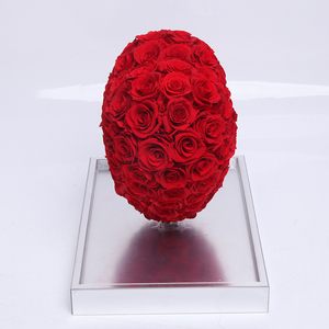 Hfloral 520 Valentinstag Spezial produkt Konservierte Blume Herzform Palpitat mit Aufregung Everlasting Rose - Product Image 2