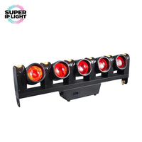 Projecteur LED Stroboscopique 5x60W à Activation Sonore et Contrôle DMX512 pour Éclairage de Scène et Événements en Boîte de Nuit