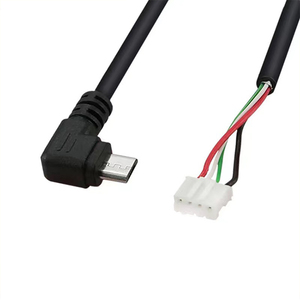 สายเคเบิล USB Mini แบบตรง ต่อกับ JST PH 2.0 XH 4Pin สาย Micro USB ต่อกับหัวต่อ 5 พิน JST สำหรับเมาส์ - Product Image 1