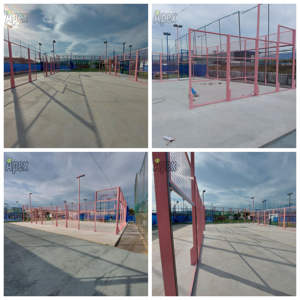 Padel Vente en gros Paddle Court Fabricant Terrain de sport classique Qfan10 * 20m Padel Terrain de tennis - Product Image 6