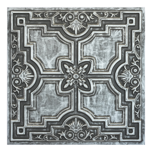 Antique Tin Square 24x24 10mm Thick Decorative <b>Ceiling</b> Tiles & PVC Wall Panels Waterproof Home Improvement Hotel PL16 - Product Image 1