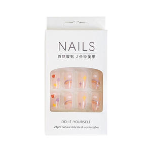 Fabriek Directe Verkoop 24 Stuks Mode Pers Op Luxe Kist Nagels Custom Ballerina Nagel Tips Kunstnagels - Product Image 6