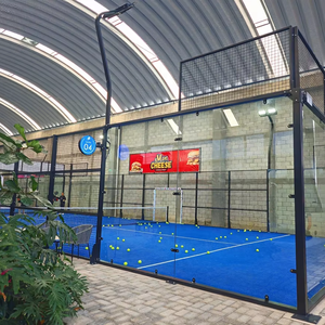 อุปกรณ์สนามแพเดิลเทนนิสสำหรับผู้ผลิตปี 2026 สนามแพเดิลในร่มแบบกำหนดเอง ทนทานต่อแรงลม - Product Image 1