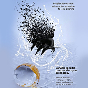 Limpiador de <span class=keywords><strong>Cera</strong></span> para Oídos de Mascotas con Enzimas Compuestas OEM/ODM para Canales Auditivos en Forma de L, Suaviza y Disuelve Rápidamente la <span class=keywords><strong>Cera</strong></span> Persistente - Product Image 2