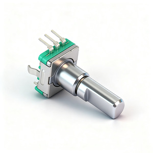 Encodeur numérique incrémental rotatif TOPVR EC11 à <span class=keywords><strong>5</strong></span> broches, type poussoir vertical, 360 degrés, pour menu de réglage du volume - Product Image 4