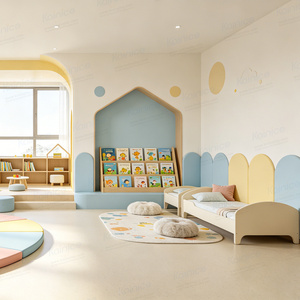 Ensemble de meubles pour bébé Montessori écologiques, sûrs et durables Kainice, lit de bébé en bois, lit pour tout-petit, <span class=keywords><strong>garderie</strong></span>, école maternelle - Product Image 3