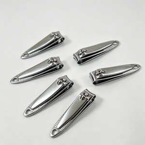 Stainless Steel Nail Clippers Flat Blade Small Size For Home Use Finger Care Tools - Product Image 4
