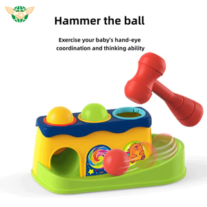 Enfant en bas âge balle battant infantile en plastique marteau balle jeu frappe jouet balle goutte jouets éducatifs - Product Image 5