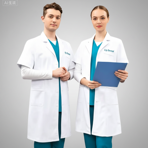 Camice Medico Bianco 	   <span class=keywords><strong>Divisa</strong></span> Medica, Camice <span class=keywords><strong>da</strong></span> Laboratorio, Uniforme <span class=keywords><strong>da</strong></span> <span class=keywords><strong>Dottore</strong></span>, Camice Bianco <span class=keywords><strong>da</strong></span> Medico 	   Abbigliamento <span class=keywords><strong>da</strong></span> Lavoro per Medici - Product Image 3