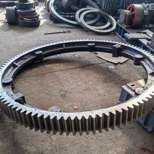 เฟืองขนาดใหญ่ที่ปรับแต่งได้สำหรับเตาเผาอุตสาหกรรม ชิ้นส่วนเฟืองเตาเผาแบบหมุนของผู้ผลิต ชิ้นส่วนเตาเผาซินเทอร์  รับวาดแบบตามคำขอ - Product Image 4