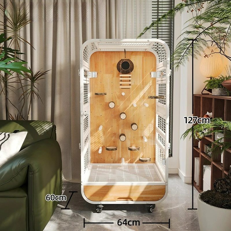 large flight cage indoor