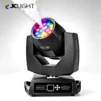 Machine à fumée mobile à LED Jc 1800W, télécommandée DMX, 15*10W RGBW 4-en-1, pour DJ et discothèque