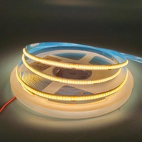 Bande lumineuse LED COB flexible dimmable haute luminosité 3mm 4mm 5mm 8mm DC12V 24V 320/400/480 LED/m 5m/rouleau 3000K 4000K 6500K Blanc