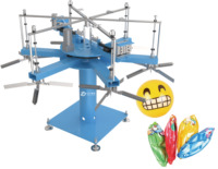 Machine de dégonflage de ballons en PVC de qualité industrielle, robuste et fiable, avec extraction rapide de l'air pour les usines