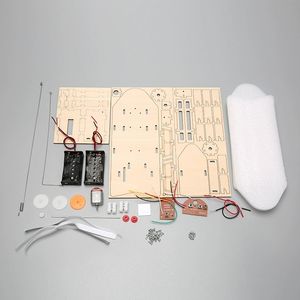 Vapeur à palettes électrique télécommandée bricolage élèves du primaire STEM expérience scientifique faisant <span class=keywords><strong>des</strong></span> jouets d'invention créatifs - Product Image 4