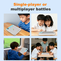 Jeu d'échecs électronique éducatif multifonctionnel 24-en-1 en plastique avec mode de comptage IA et jeux amusants
