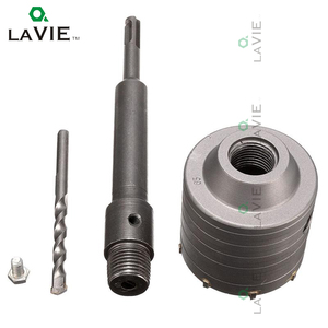 <span class=keywords><strong>LA</strong></span> VIE 1 jeu de forets à trous pour béton SDS PLUS 65 mm, foret à noyau creux électrique, tige de 110 mm, pour mur en béton, pierre, climatiseur, alliage - Product Image 4