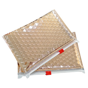 Wikkel Rits Einde Glosser Ziplock Roze Zakje Schuif Anti-Statische Ritssluiting Rits Lock Envelop Zak Bubble Hersluitbare Tassen - Product Image 3