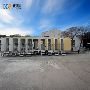 Remorque de toilettes mobiles de luxe, <span class=keywords><strong>caravane</strong></span> de toilettes haut de gamme, unité <span class=keywords><strong>sanitaire</strong></span> modulaire pour la location d'événements, mariage, festival, entreprise - Product Image 4