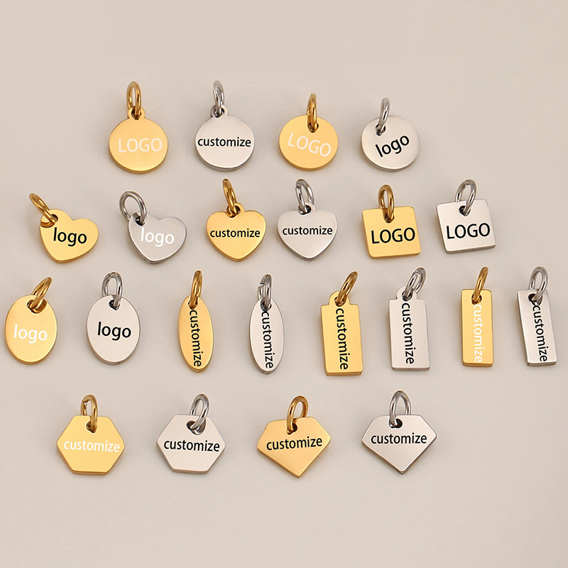 Personalized Name Necklace Custom 18K Gold Plated