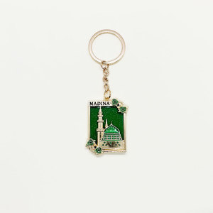 Porte-clés pendentif style ethnique petite maison - Article <span class=keywords><strong>de</strong></span> décoration plaqué or - Souvenir <span class=keywords><strong>de</strong></span> voyage Vente directe fabricant - Product Image 4