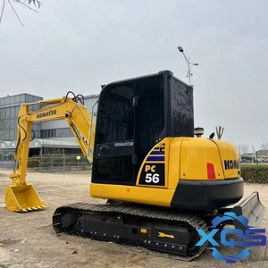 Excavadora Usada Más Vendida Komatsu PC56 de 5 y 6 Toneladas, Miniexcavadora en Stock para Construcción Japonesa con EPA/CE - Product Image 2
