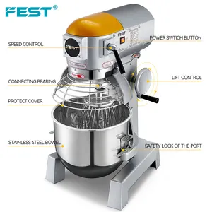 Cake Bakkerij Apparatuur Cake Maken Gereedschap Volledige Set Industriële Food Mixer Voedsel Keuken Mixer B20E