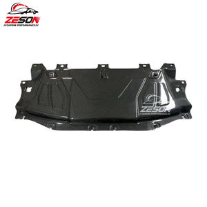 Supra A90 Panel de enfriador de placa de cubierta de <span class=keywords><strong>radiador</strong></span> frontal de fibra de carbono seco para Toyota GR Supra MK5 A90 A91 cubierta de placa bahía de motor - Product Image 3