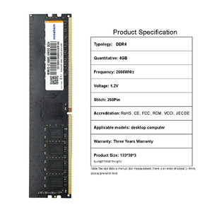 WarlamRam Factory Direct Venta al por mayor 8GB <span class=keywords><strong>DDR4</strong></span> <span class=keywords><strong>RAM</strong></span> para computadora portátil o de escritorio 2666Mhz a 3200Mhz Función <span class=keywords><strong>ECC</strong></span> Stock disponible - Product Image 5