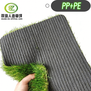 Césped Artificial de Paisaje de 35 mm a <span class=keywords><strong>Precio</strong></span> de Fábrica, Hilo Recto y Rizado, Césped Sintético Verde y Amarillo para Decoración de Jardines - Product Image 4